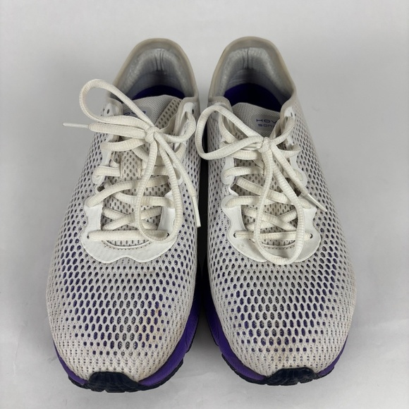 Under Armour, Women’s HOVR, Sonic 4, Running Shoes, White/Purple, size 9.5. - Picture 3 of 12